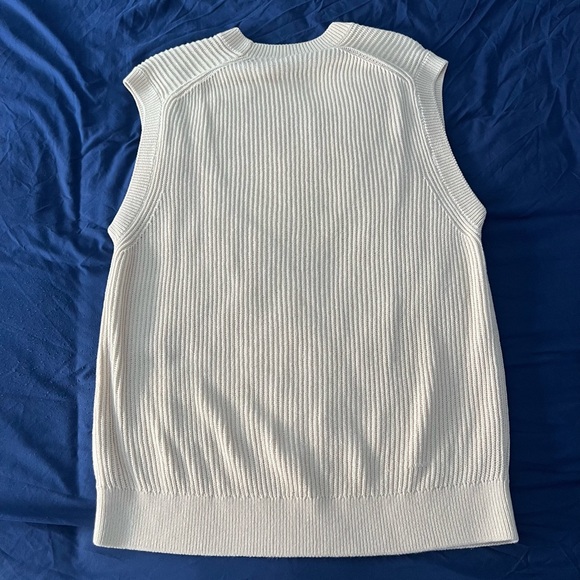 Cream Sweater Vest - Picture 3 of 3